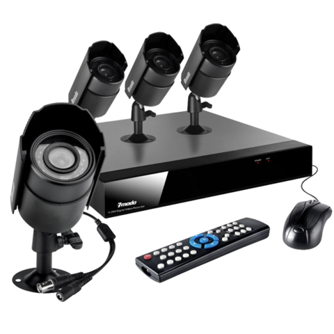8 Channel DVR & 4 65ft Day Night Sony CCD