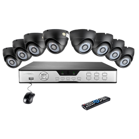 8CH H.264 Video Surveillance System & 8 600TVL Sony CCD