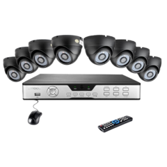 8CH H.264 Video Surveillance System & 8 600TVL Sony CCD